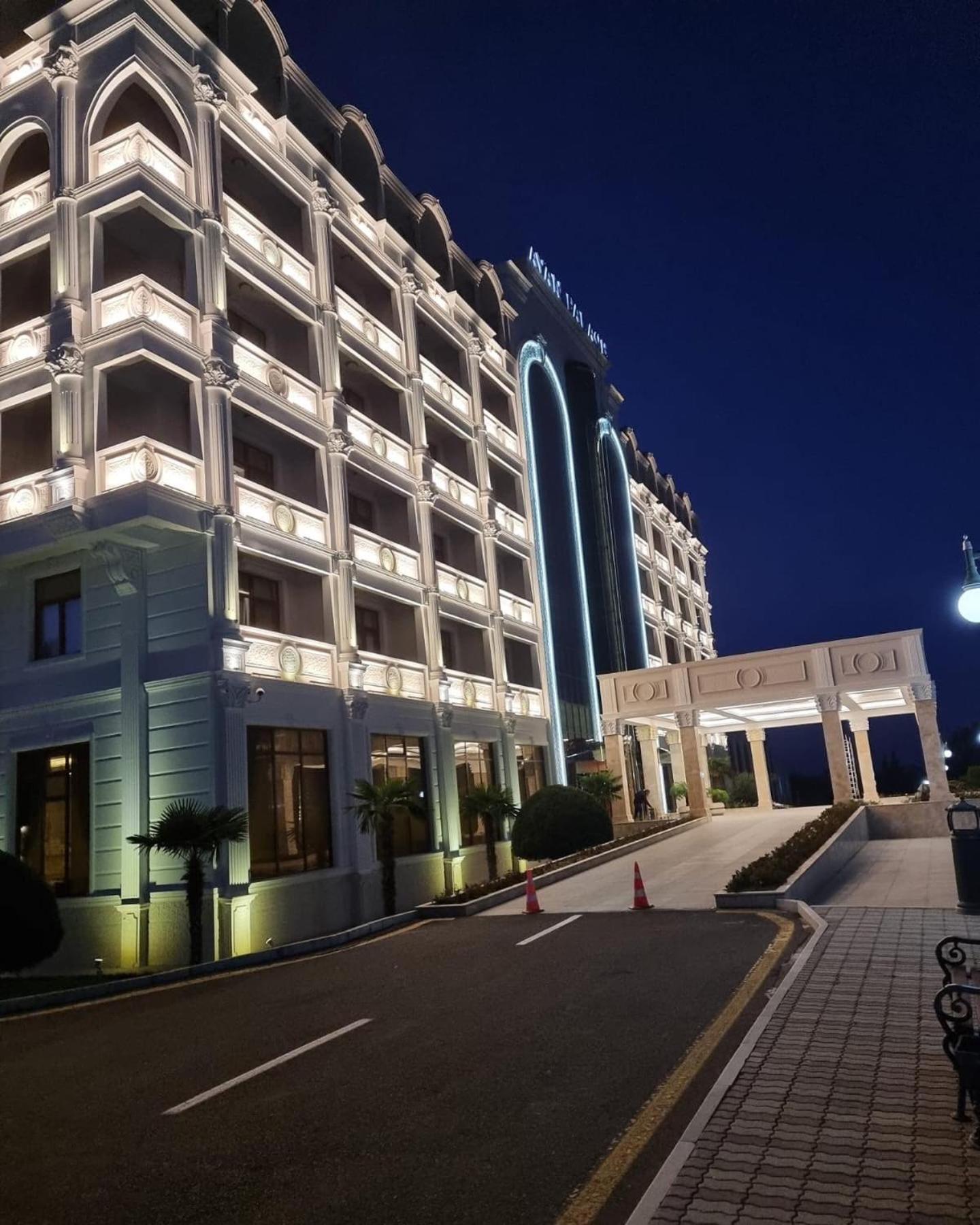 Ayan Palace Hotel Tovuz Exterior photo